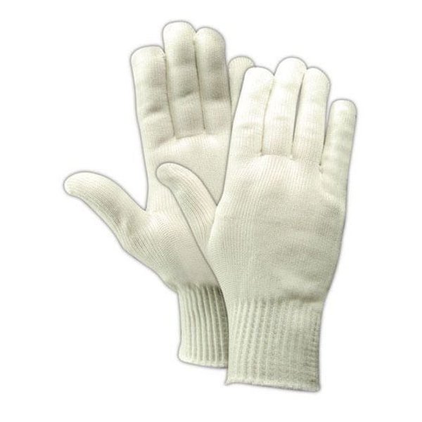Magid KnitMaster 13NY 9 Lightweight Machine Knit Nylon Gloves, M, 12PK 13NY-M